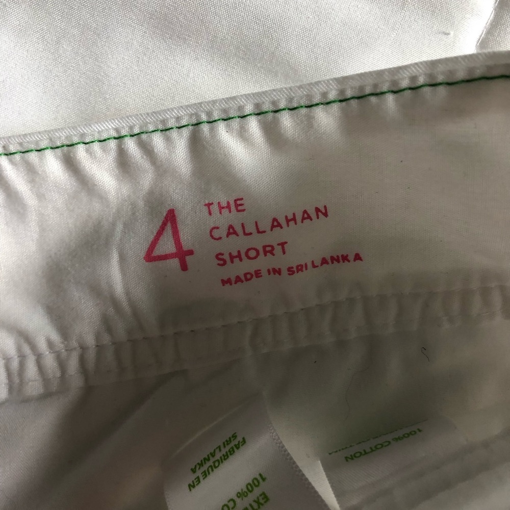 Lilly Pulitzer | 0 | White Callahan Shorts - Picture 2 of 5